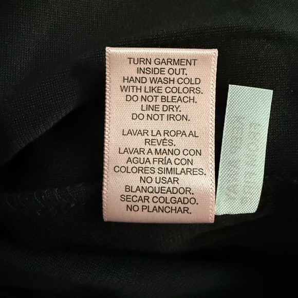 Juicy Couture Black Velour Bling Rhinestone Pajama Set NWT Size L - Picture 7 of 7